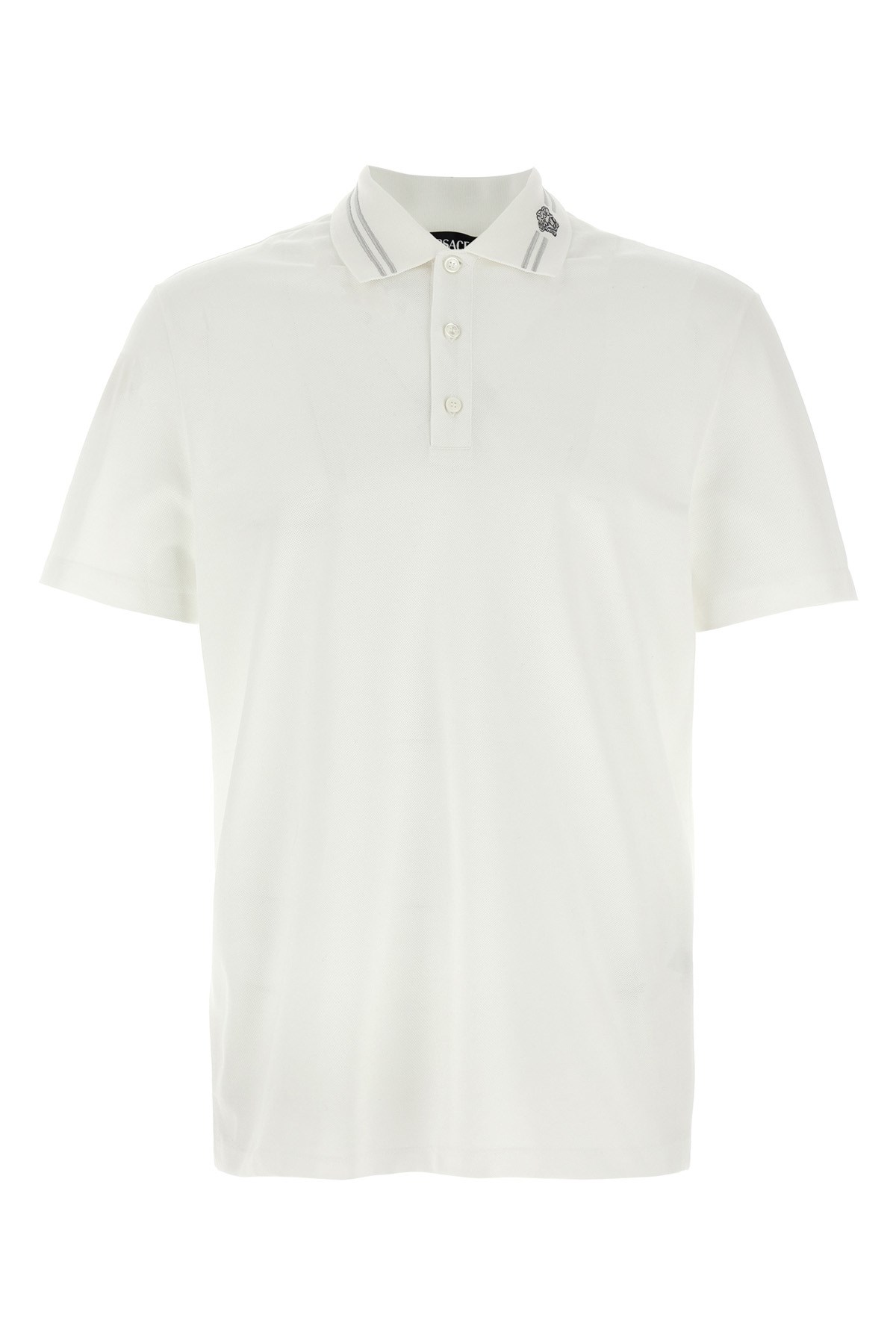 'Medusa Embroidery' Polo Shirt