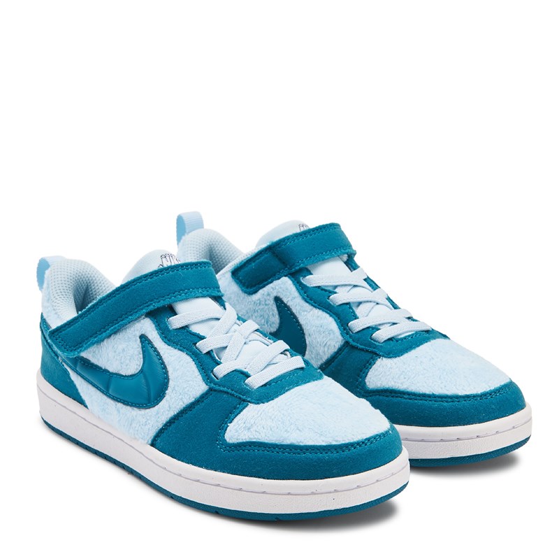Kids' Court Borough Recraft Low Top Sneaker Little Kid Shoes (Blue/Yeti)