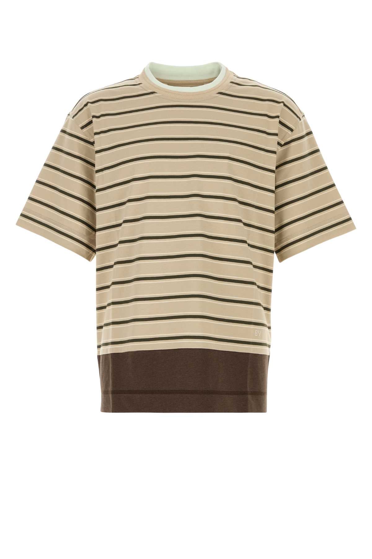 Righe T-Shirt — Beige