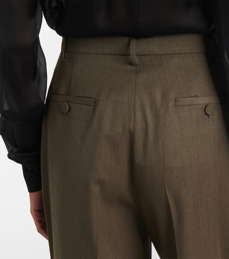 Emmett virgin wool straight pants