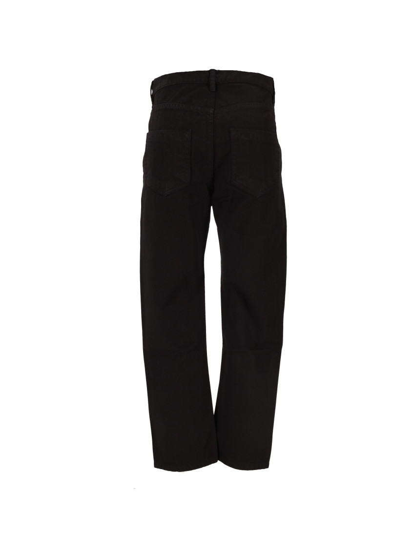 Black Straight Jeans