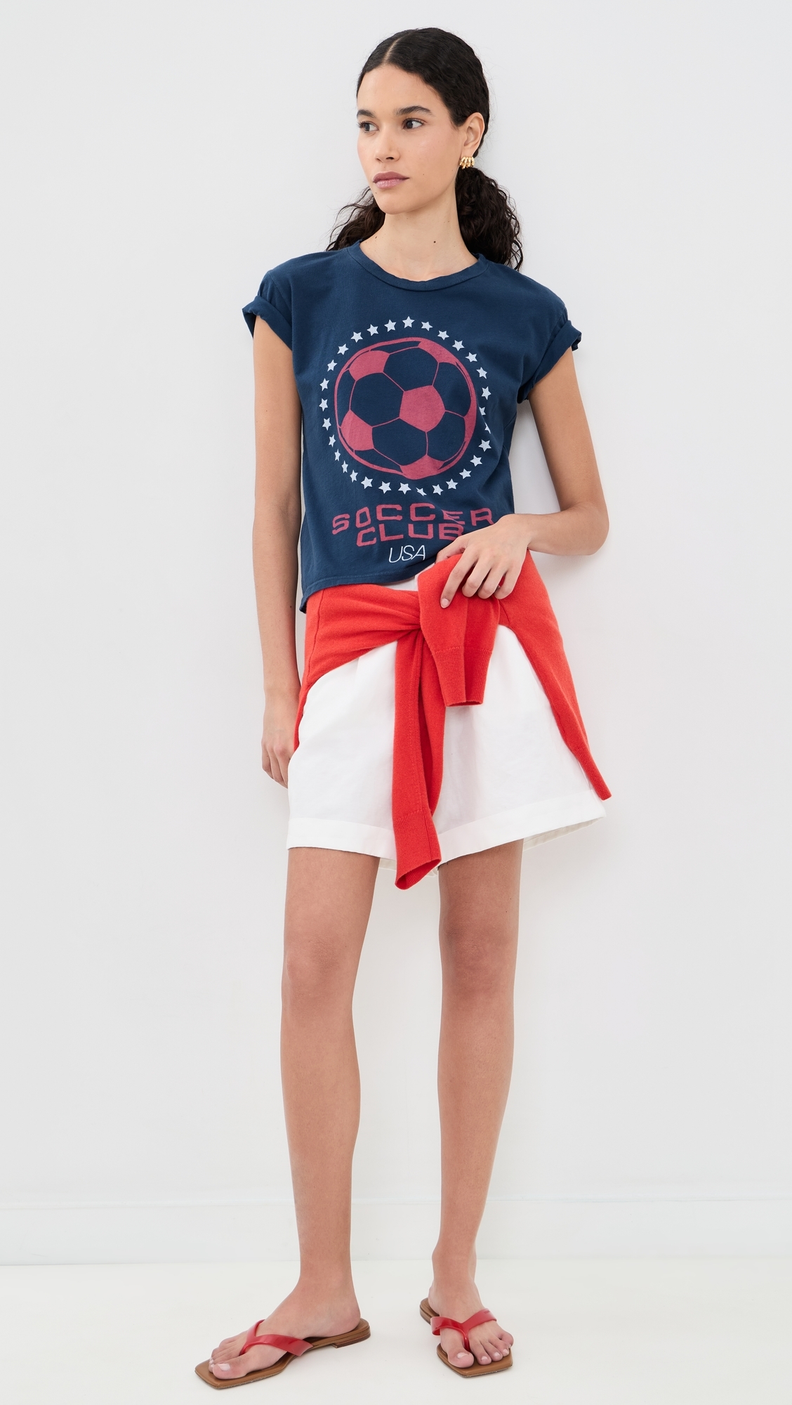 Soccer Club USA Fitted Tee VMN