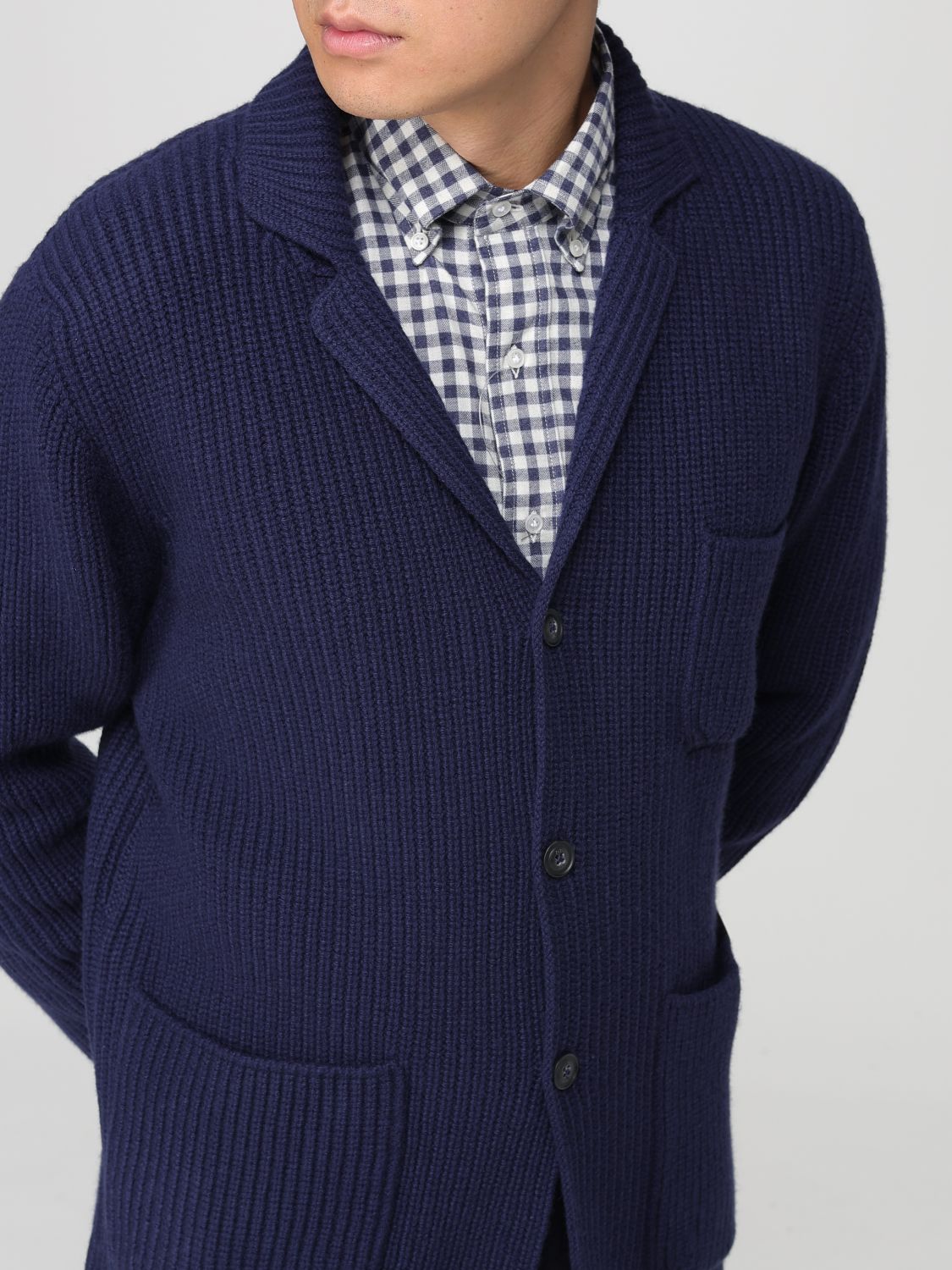 Sweater Men color Blue