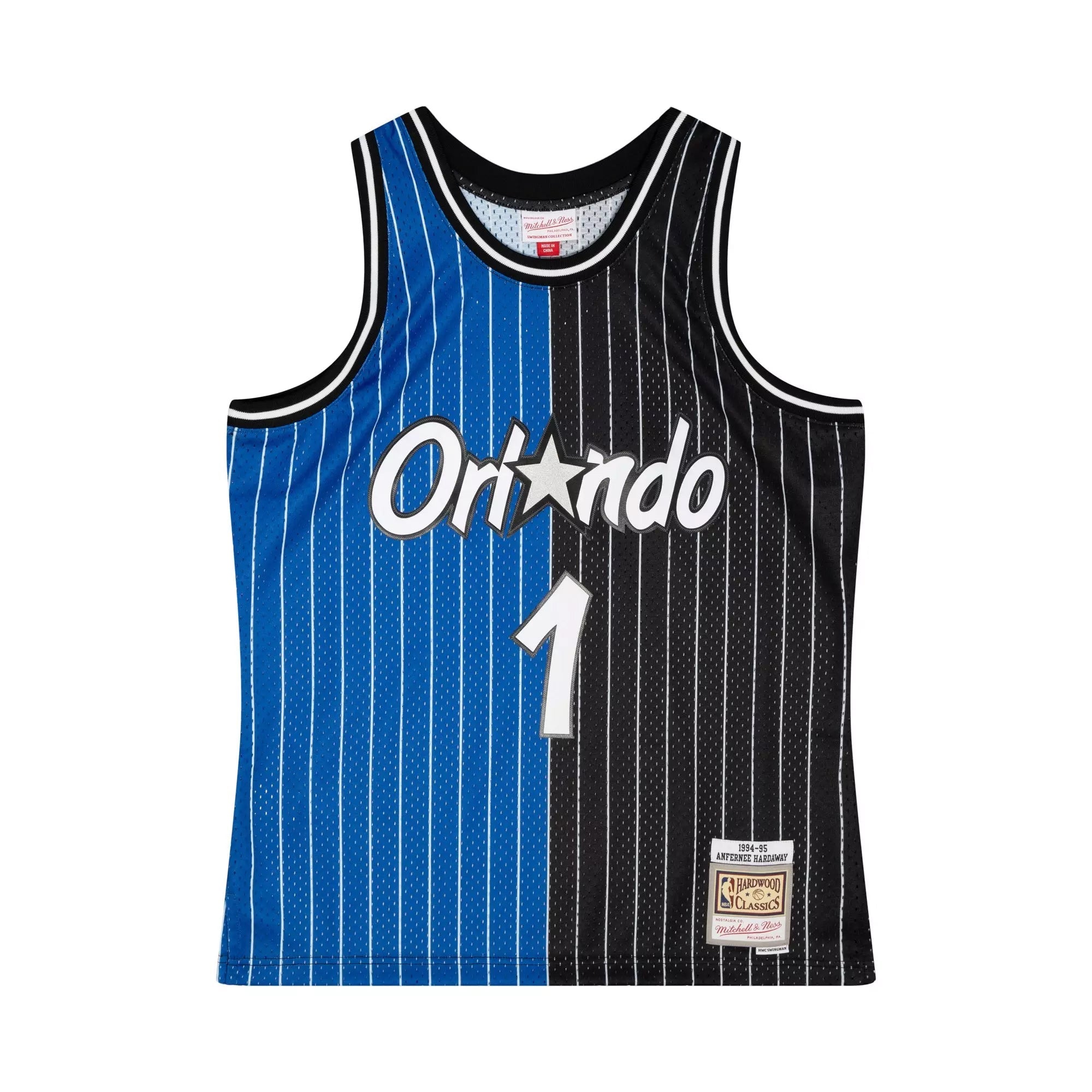 NBA Split Swingman Jersey Orlando Magic 1994 Anfernee Hardaway Jerseys