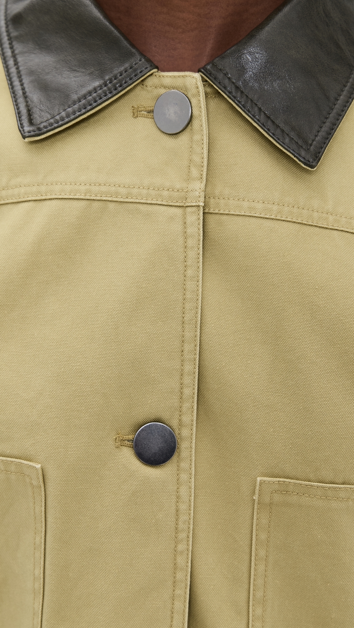Harriet Cropped Jacket Khaki