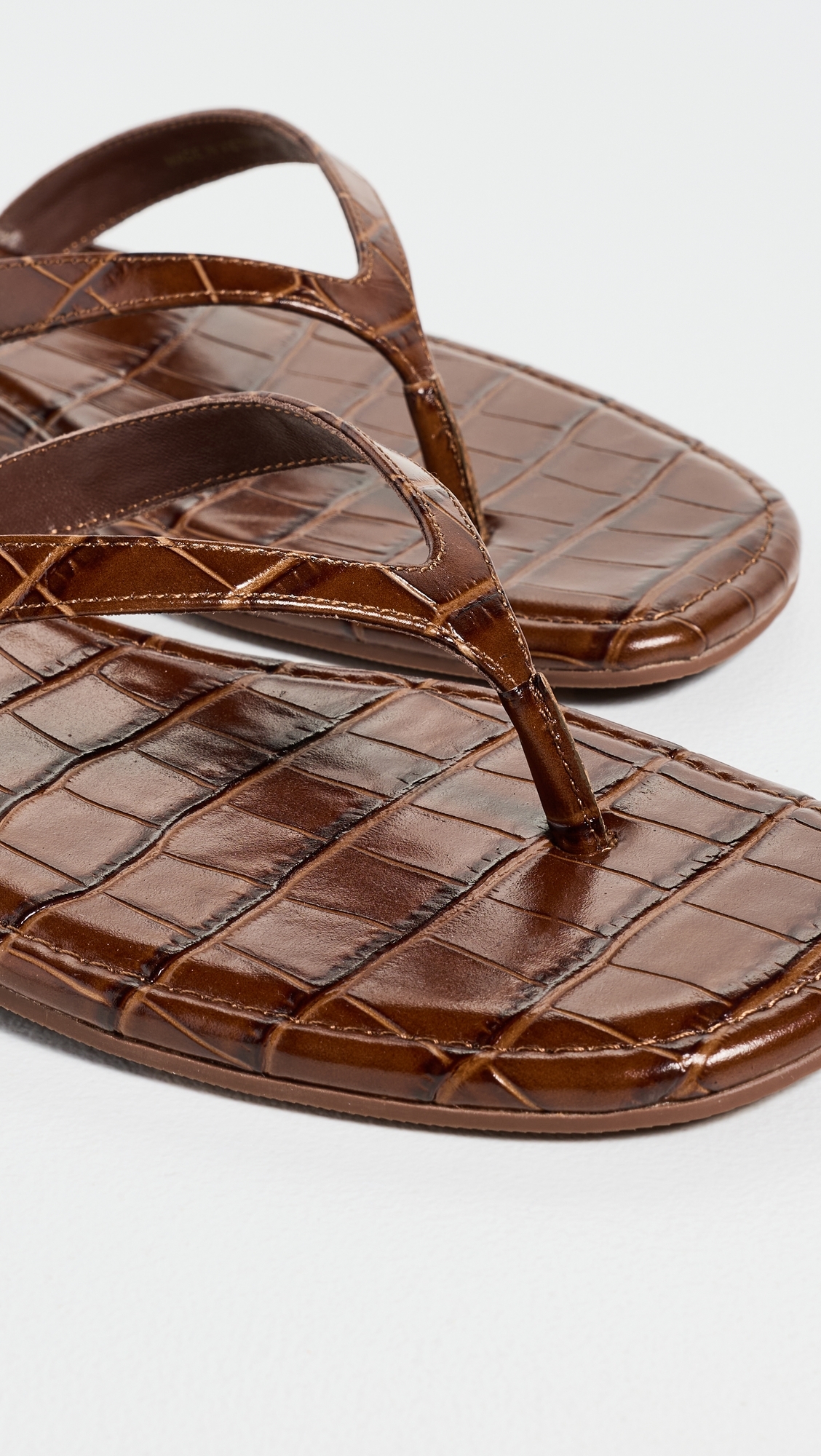 Lina Elevated Flip Flops Espresso