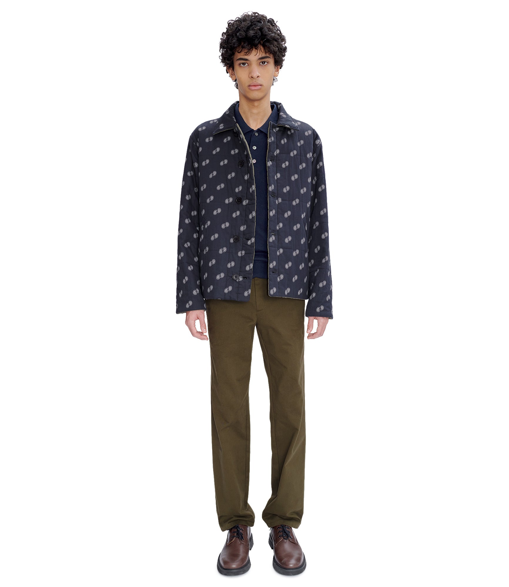 Lenny jacket (M) IAK - Dark navy blue