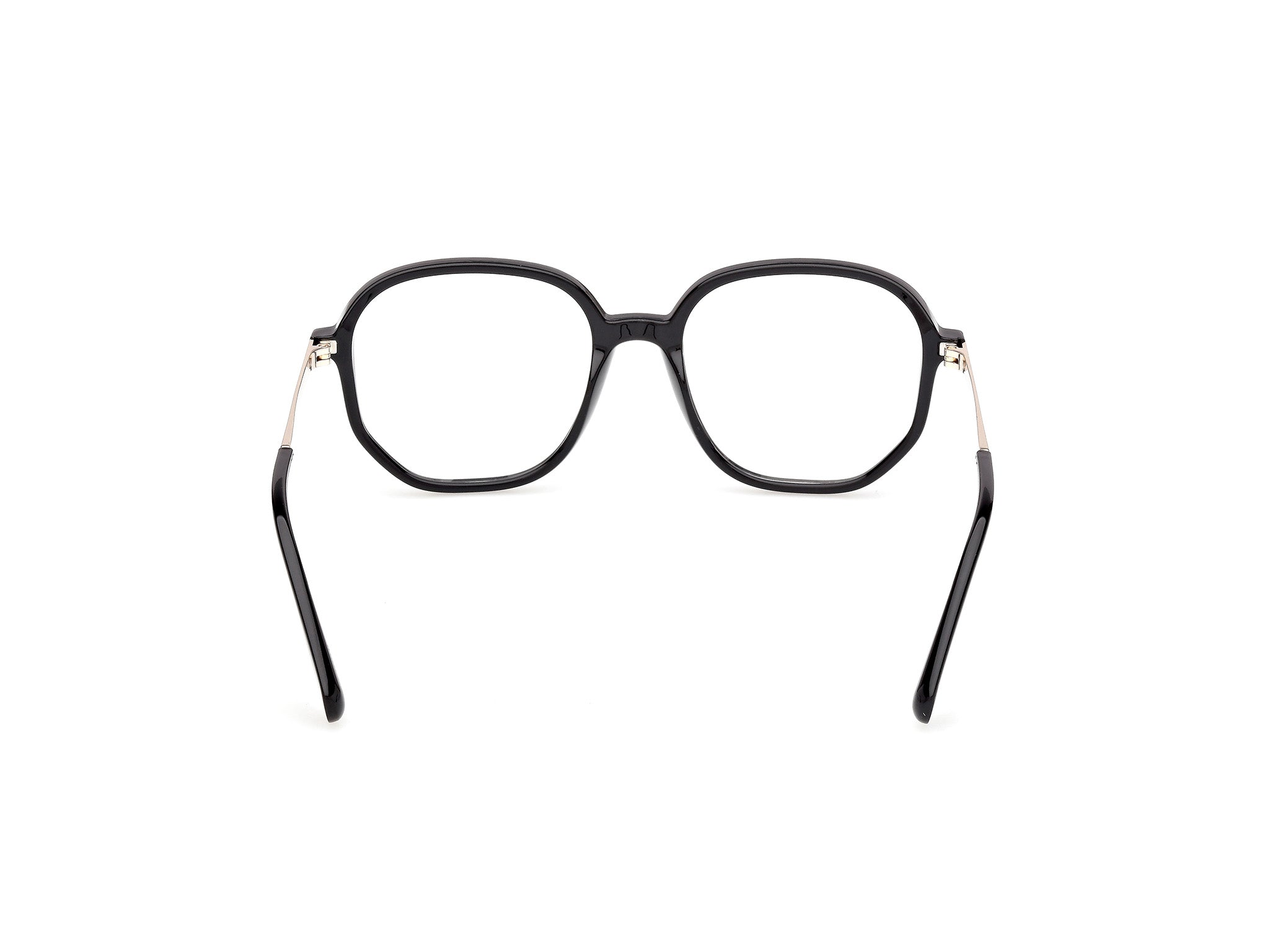 MAX&Co Mujer MAX&Co MO5199 001 Monturas ópticas Inyectado Negro Geométrico Norma