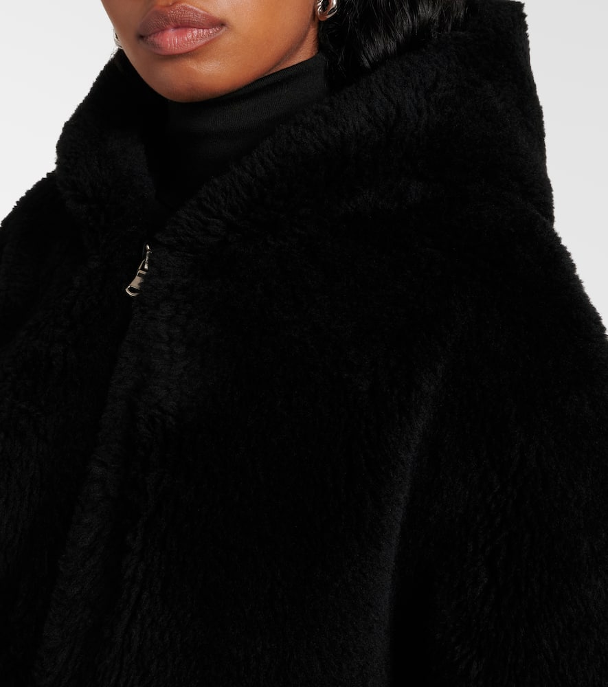 Meteo wool faux fur jacket
