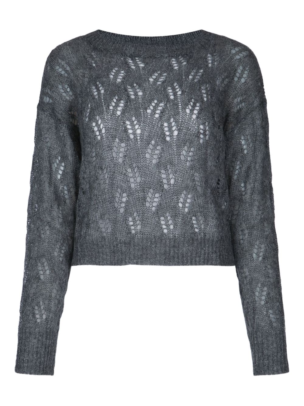 I BLUES pointelle-knit sweater - White