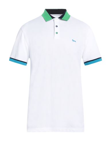 Man Polo shirt White Size XL Cotton