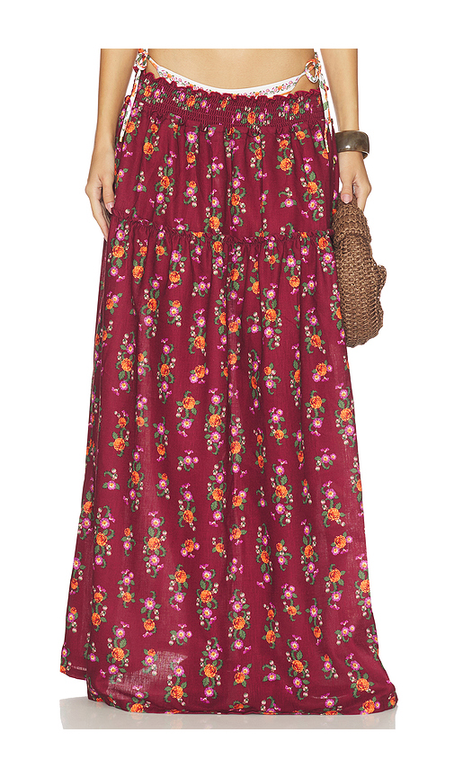 Agua Bendita x REVOLVE Jenna Skirt in Multi. L. Also in M