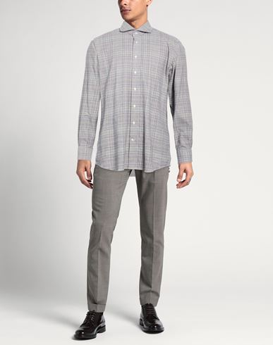 Man Shirt Grey Size 17 ½ Cotton