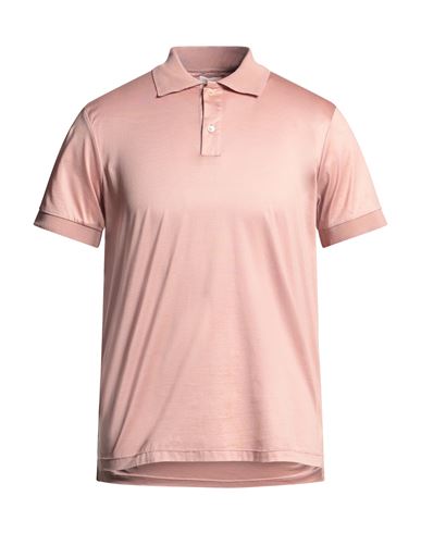 Selezione Man Polo shirt Antique rose Size M Cotton