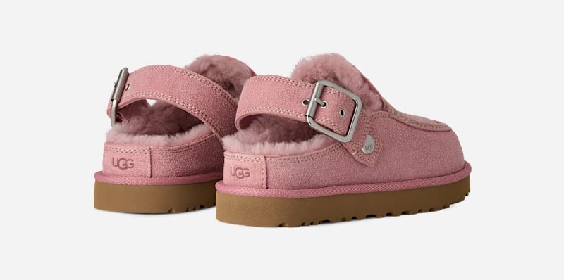 ® Women's Goldenstar Evelina Clog Sheepskin Shoes in Dusty Orchid