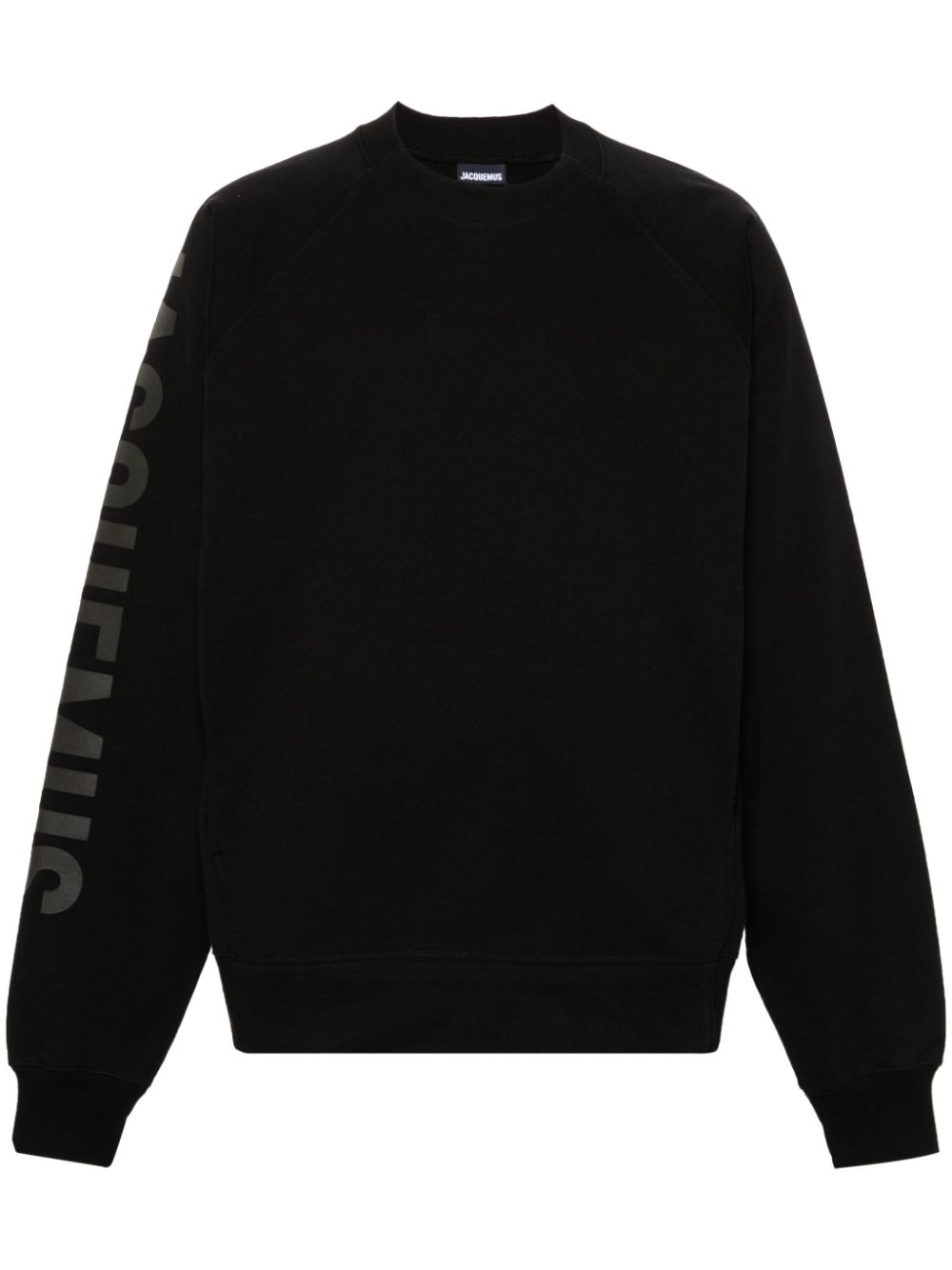 Typo cotton sweatshirt - Black