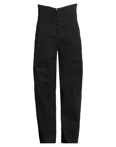 Woman Pants Black Size M Cotton