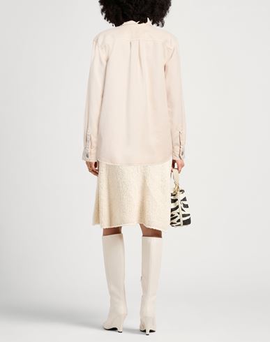 Isabel Marant Woman Shirt Beige Size 6 Lyocell, Cotton