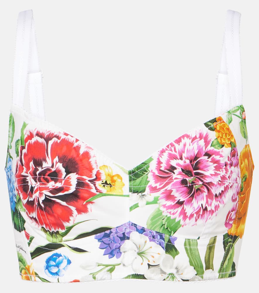 Floral bra top