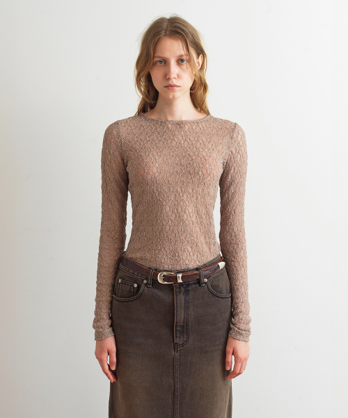 LACE SEE THROUGH TOP