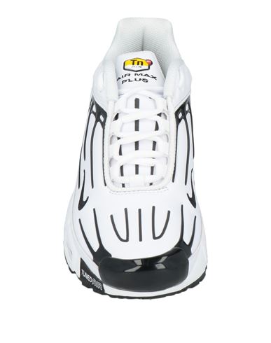 Man Sneakers White Size 4 Synthetisches Material