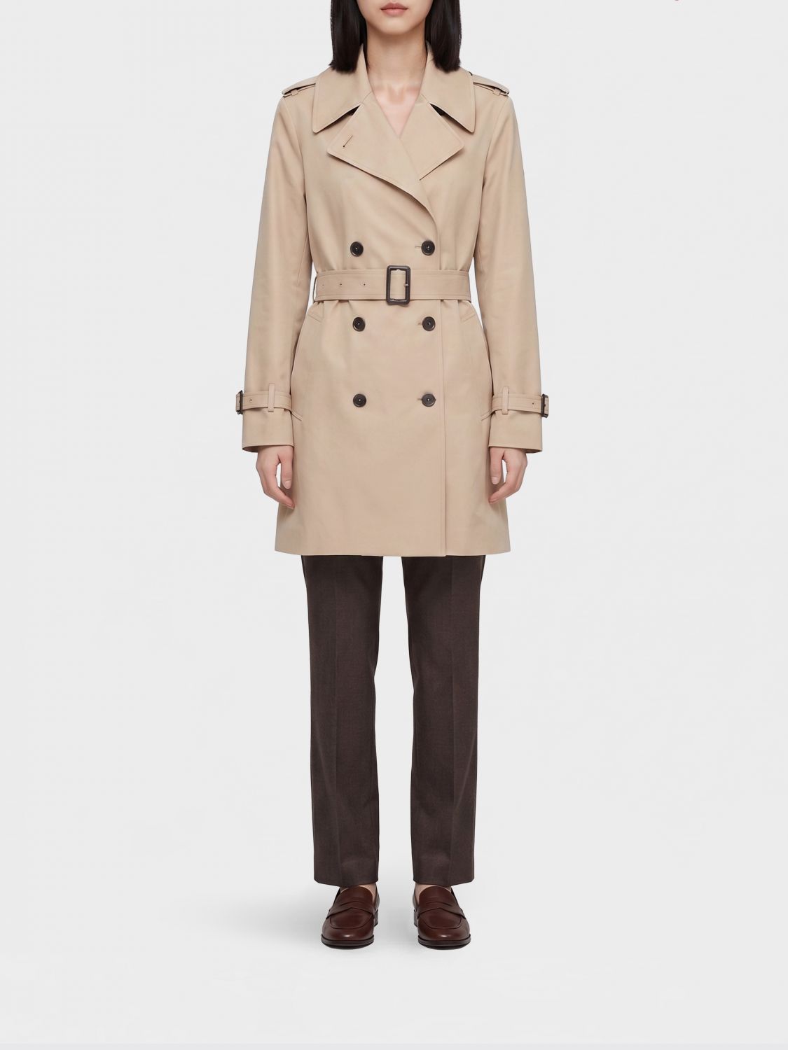 Coat Woman color Brown