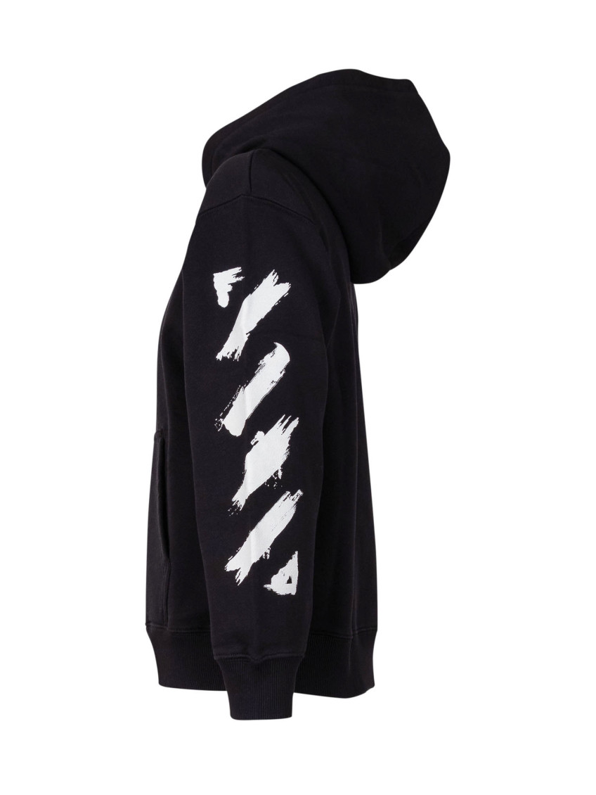 Black Graphic Hoodie