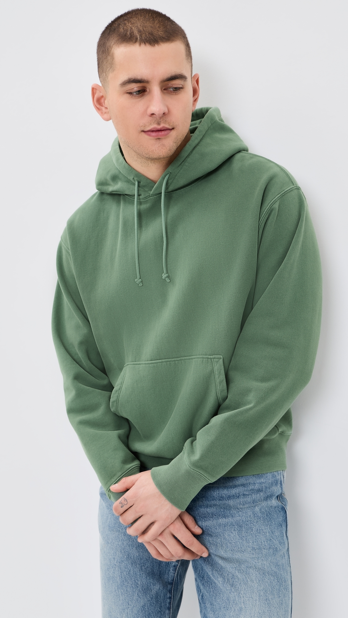 New Mccarren Hoodie Botanical Green