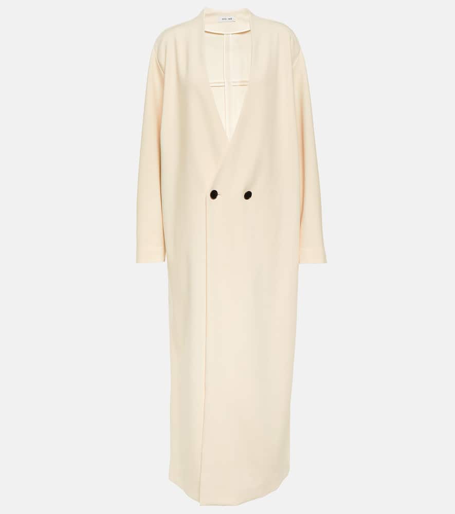 Wool-blend maxi dress