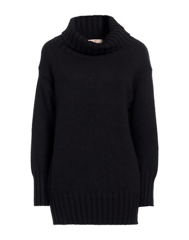 Woman Turtleneck Black Size 6 Polyacrylic, Alpaca wool, Polyamide, Polyester