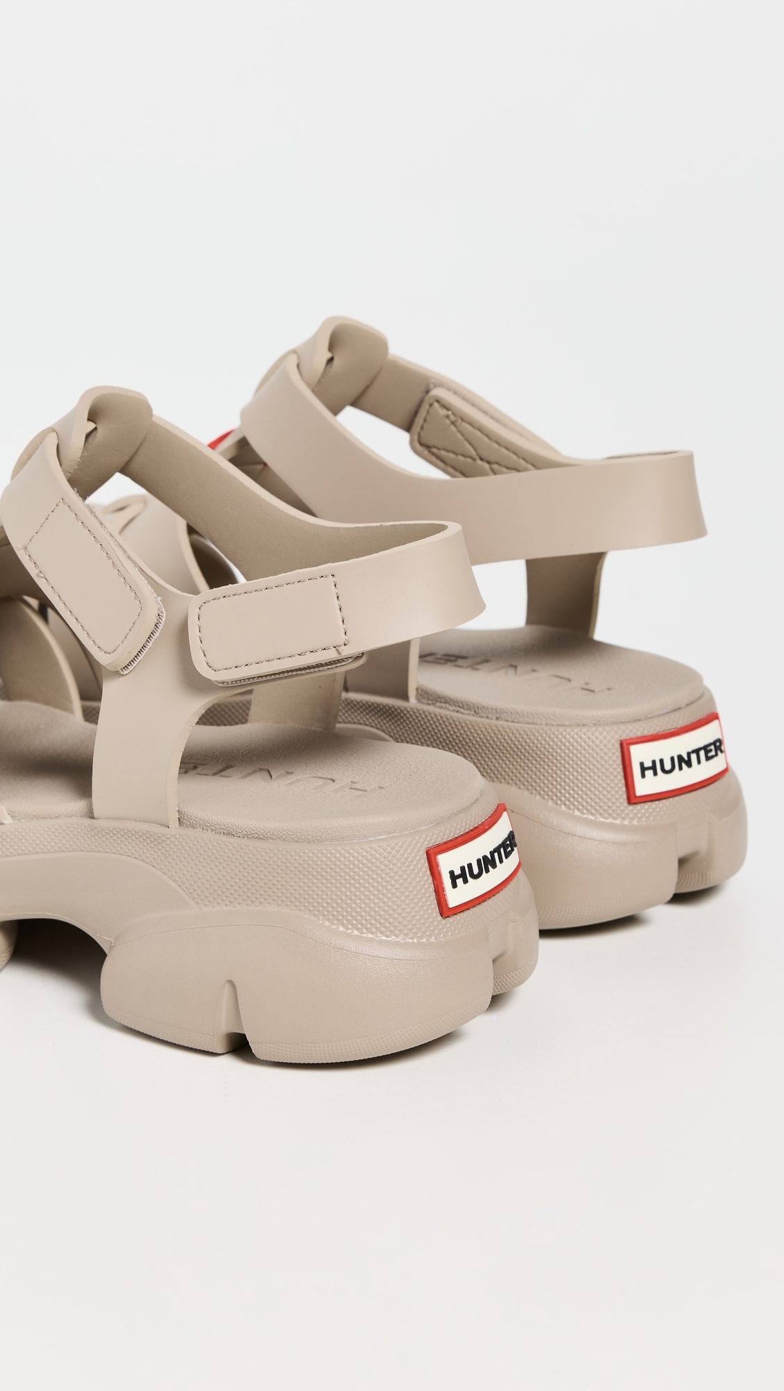Hunter Boots Belah Fisherman Sandals Light Natural