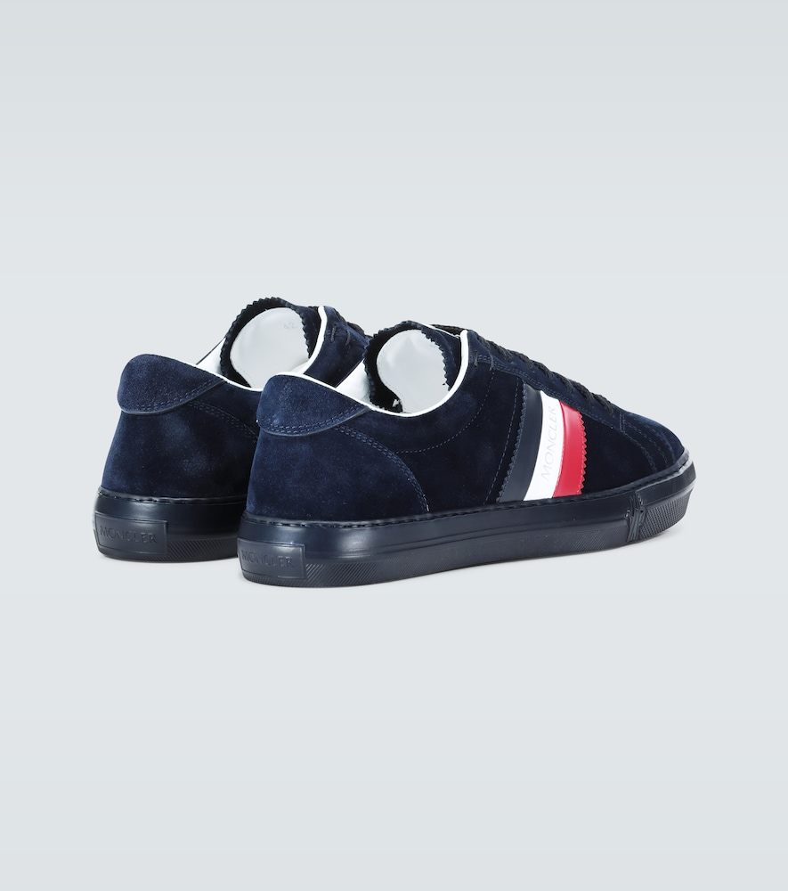 Moncler New Monaco suede sneakers
