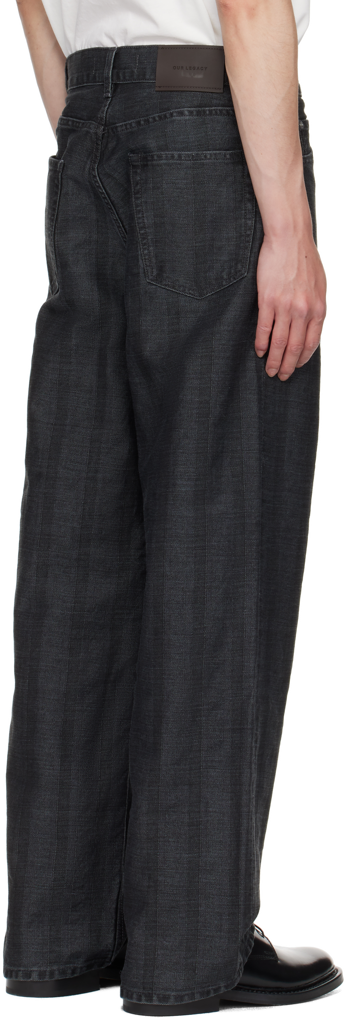 Black Vast Cut Jeans
