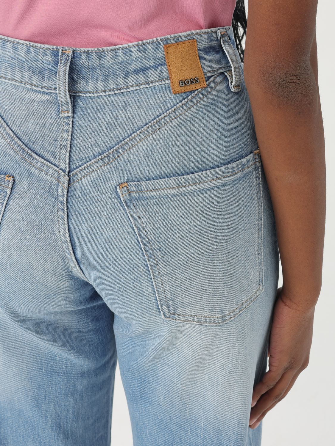Jeans BOSS Woman color Denim