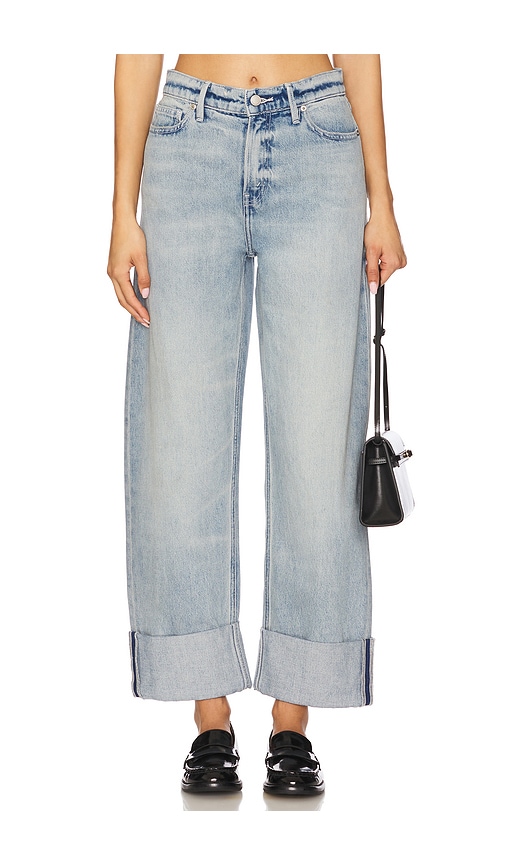 Good American Good Barrel Relaxed Jeans in Blue. -  8 also in 0, 00, 10, 12, 14, 2, 20, 22