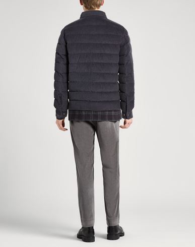 Man Puffer Midnight blue Size 40 Cotton