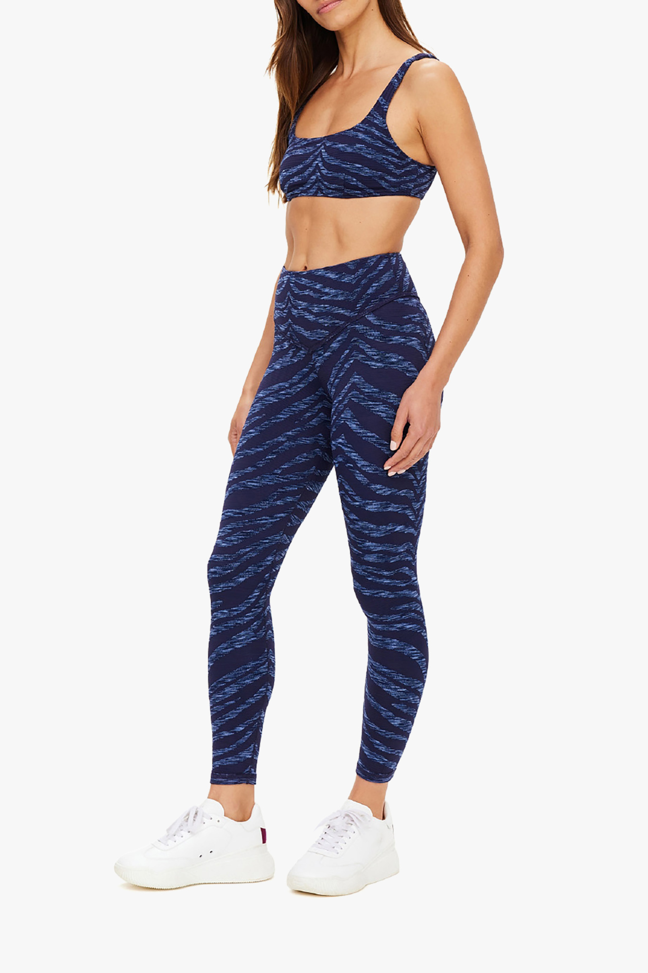 Reversible Leggings "Mystere", Women's, Blue