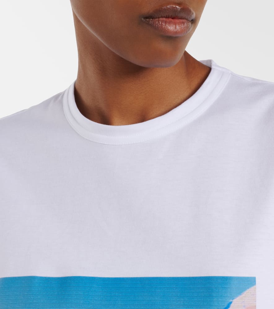 Printed cotton jersey T-shirt