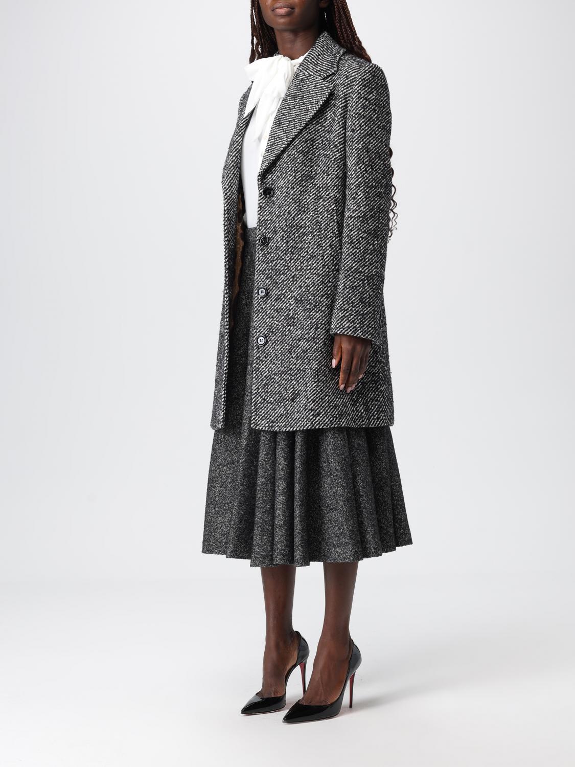 Coat Woman color Grey