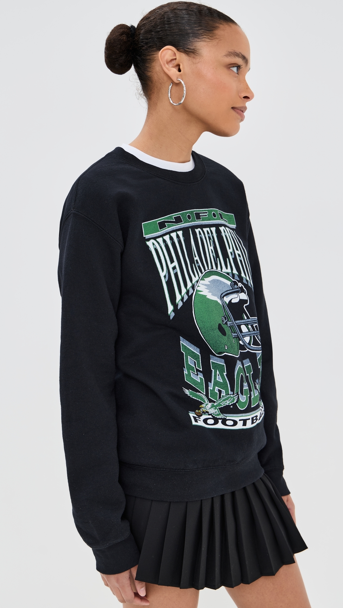 Eagles Helmut Crew Sweatshirt Black