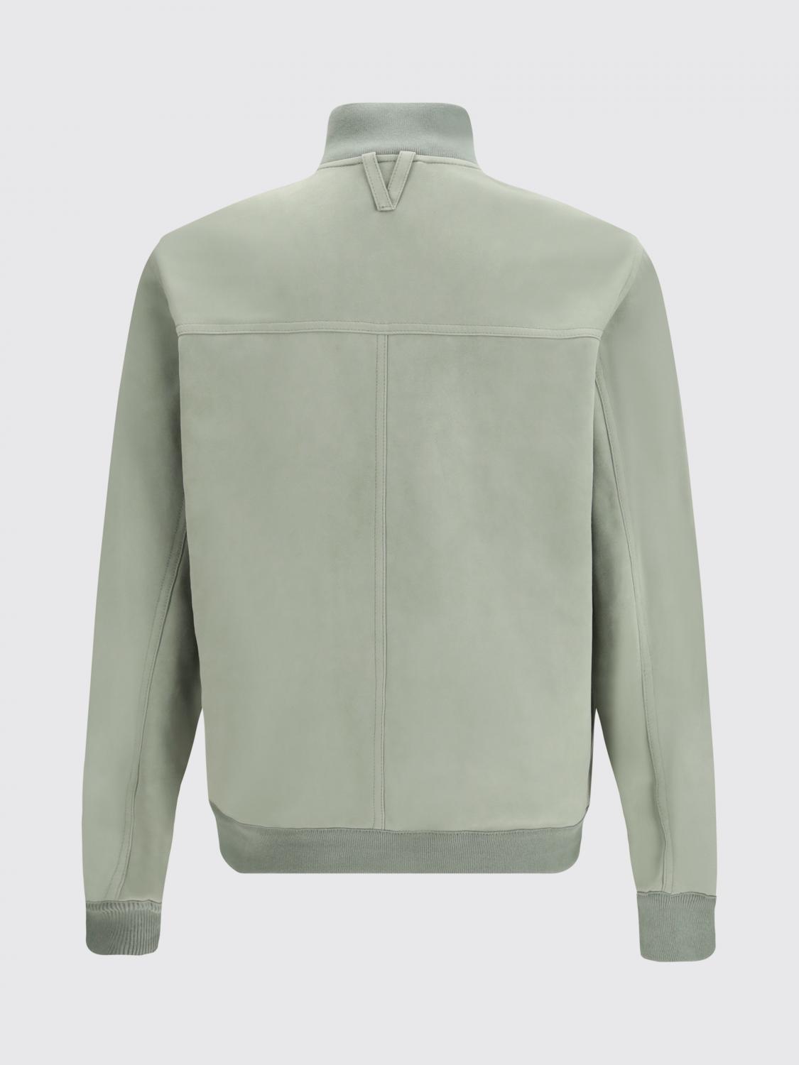 Suede bomber jacket - Neutrals