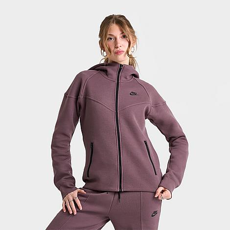 Women's Sportswear Tech Fleece Windrunner Full-Zip Hoodie in Tattoo/Black