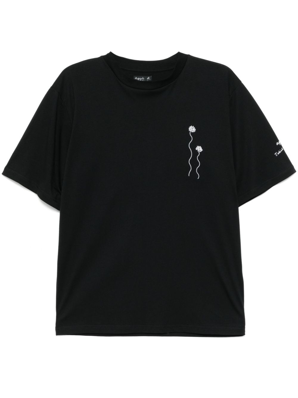 Graphic-print T-shirt - Black