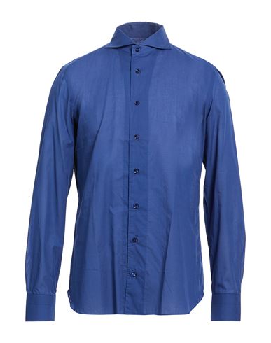 Man Shirt Navy Size 15 ¾ Cotton
