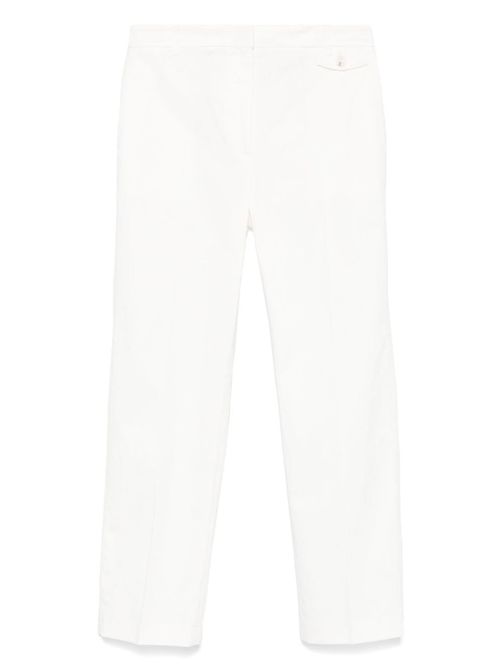 LIU JO cropped trousers - White