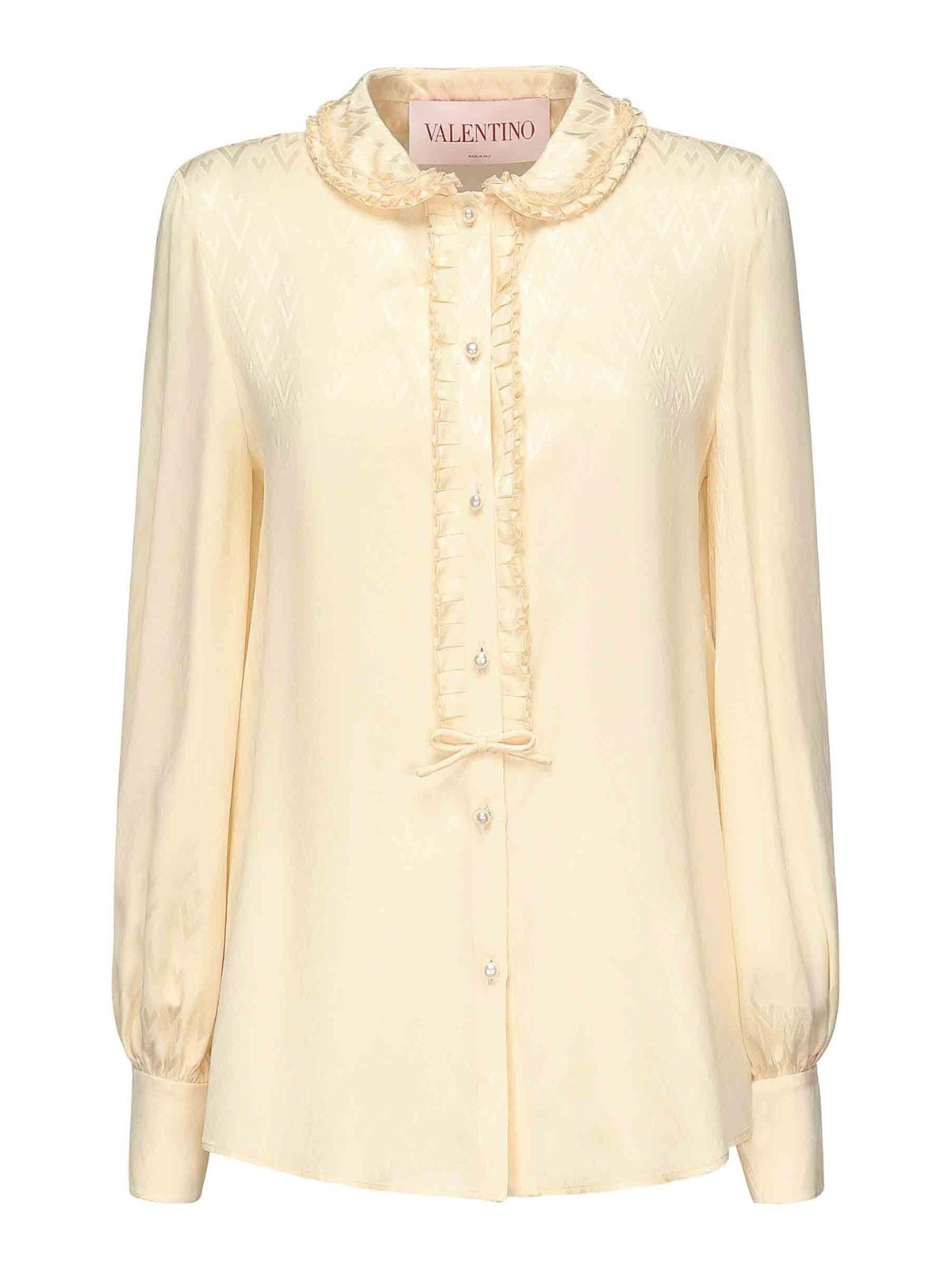 Toute La V Silk Shirt