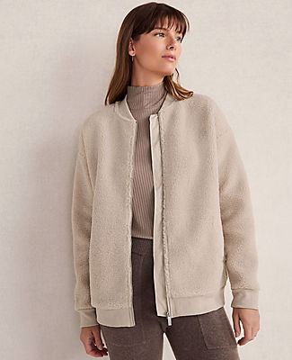 Ann Taylor Haven Well Within Sherpa Bomber
