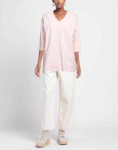 Pink Memories Woman Sweatshirt Light pink Size 6 Cotton, Polyamide