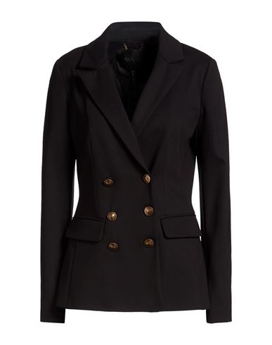 Woman Blazer Black Size M Viscose, Polyamide, Elastane
