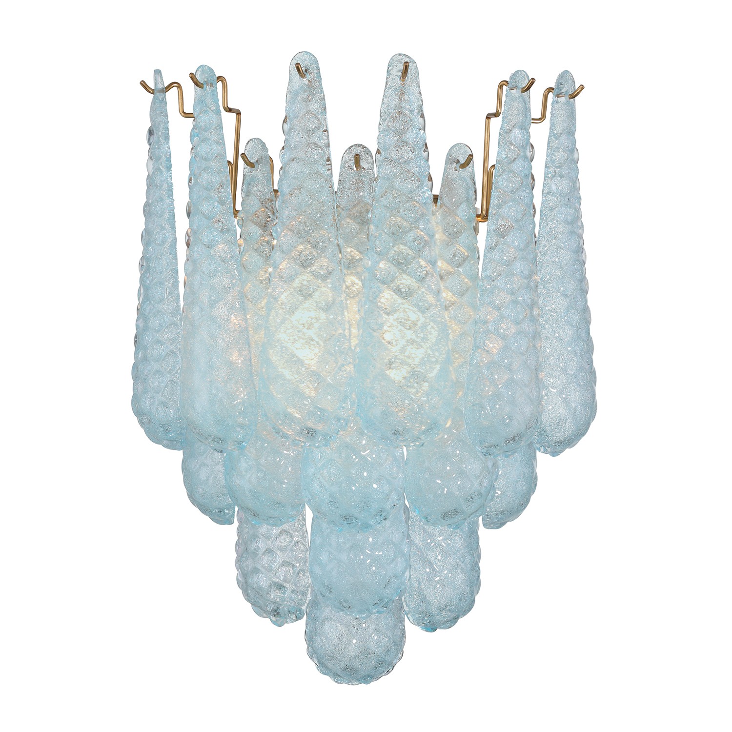 Aged Brass Wall Sconce from the Ollie Collection